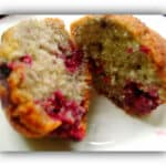 Muffins au fruit rouge