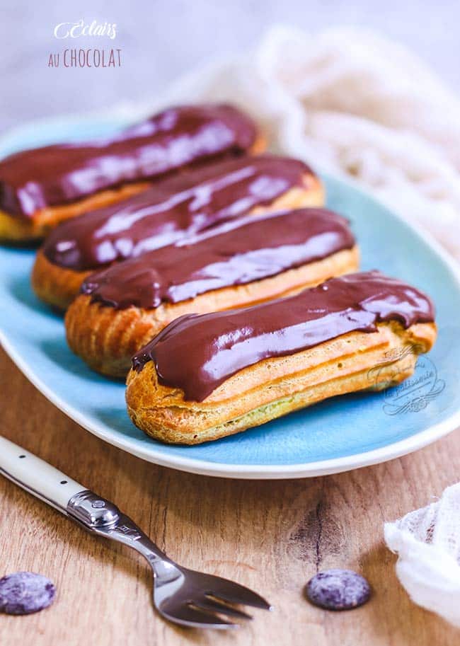 Éclairs au chocolat